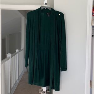 White House Black Market Emerald Cardigan